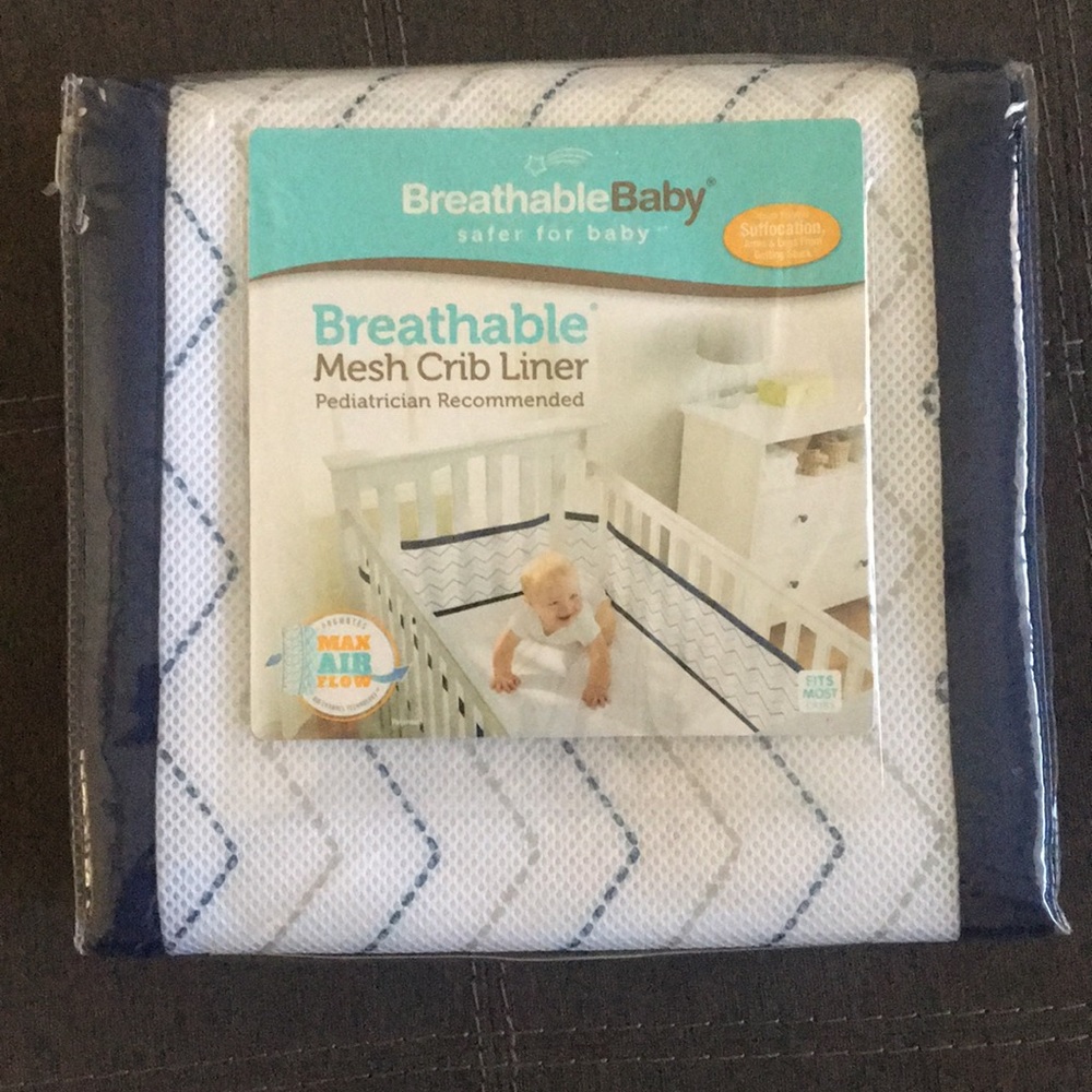 Breathable Baby Mesh Crib Liner